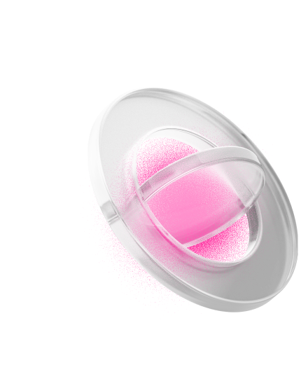 розовый эллипс